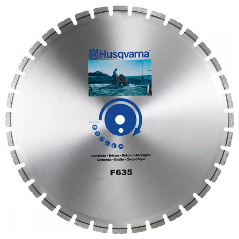 Алмазный диск Husqvarna F635 900 мм 25,4