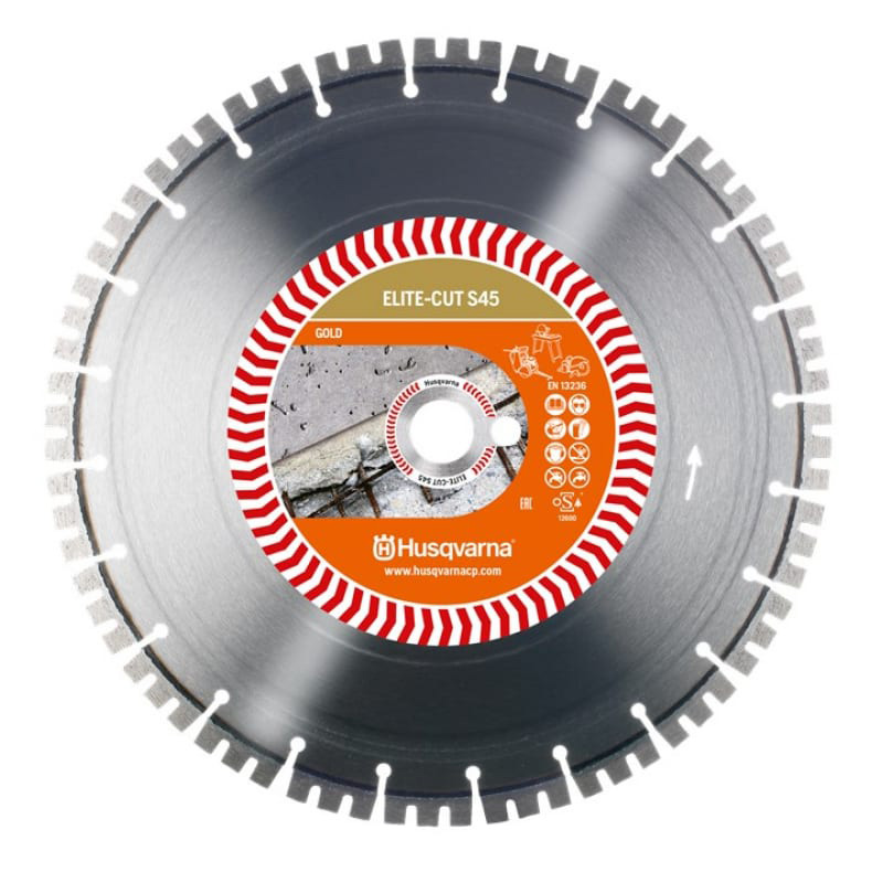 Алмазный диск Husqvarna ELITE-CUT S45 450 мм 25,4