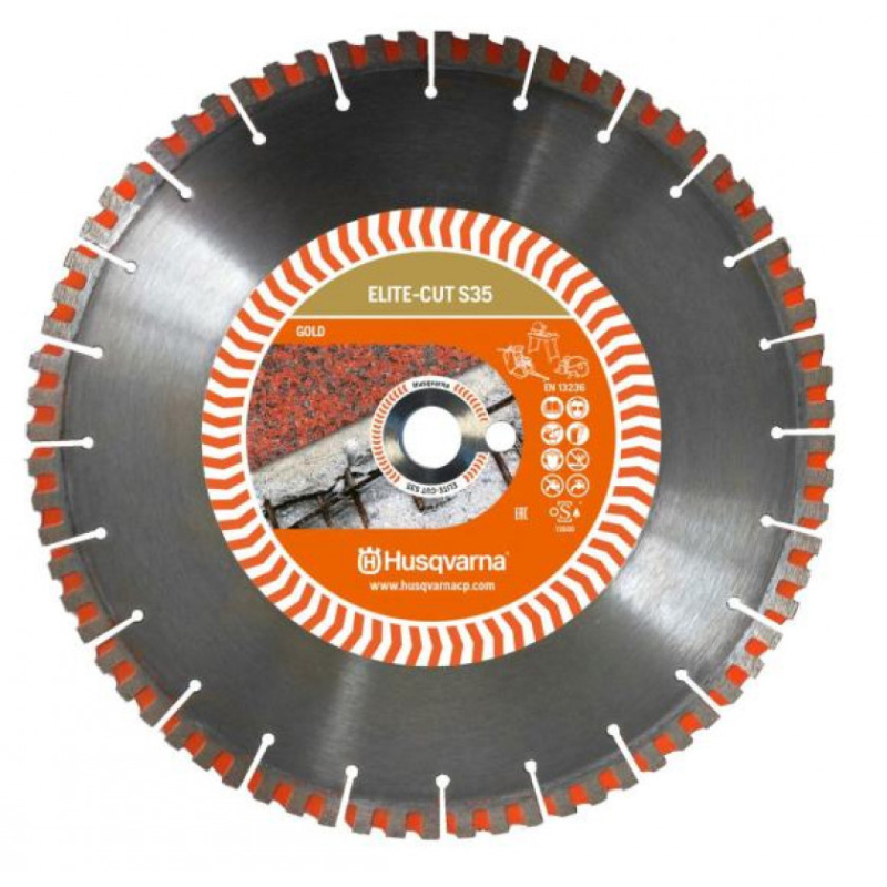 Алмазный диск Husqvarna ELITE-CUT S35 500 мм 25,4