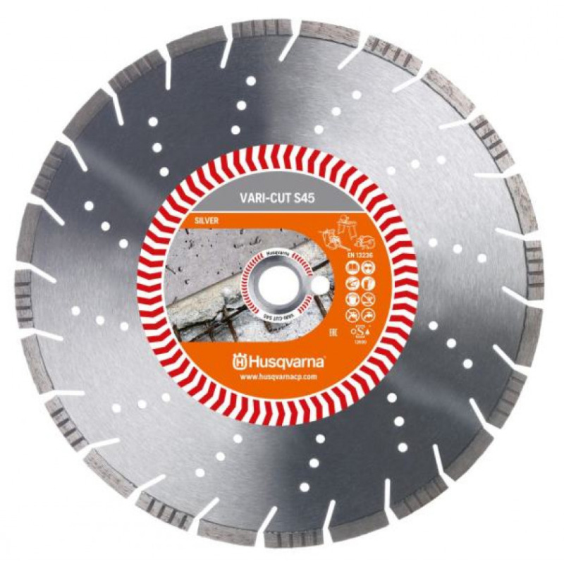 Алмазный диск Husqvarna VARI-CUT S45 350 мм 20/25,4