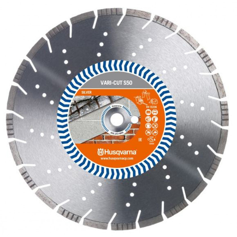 Алмазный диск Husqvarna VARI-CUT S50 400 мм 20/25,4