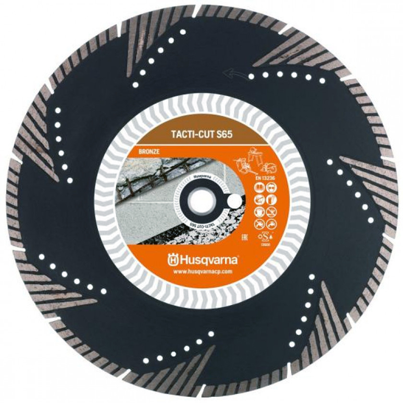 Алмазный диск Husqvarna Tacti-Cut S65 350 мм 20/25,4